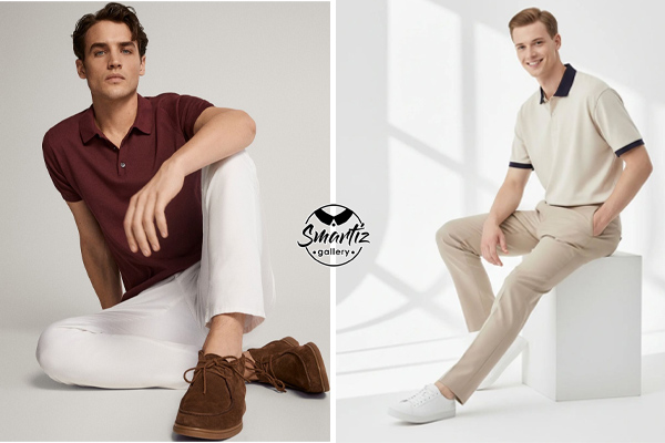 چگونه با تیشرت یقه دار استایلی مناسب فصل خود بسازیم؟