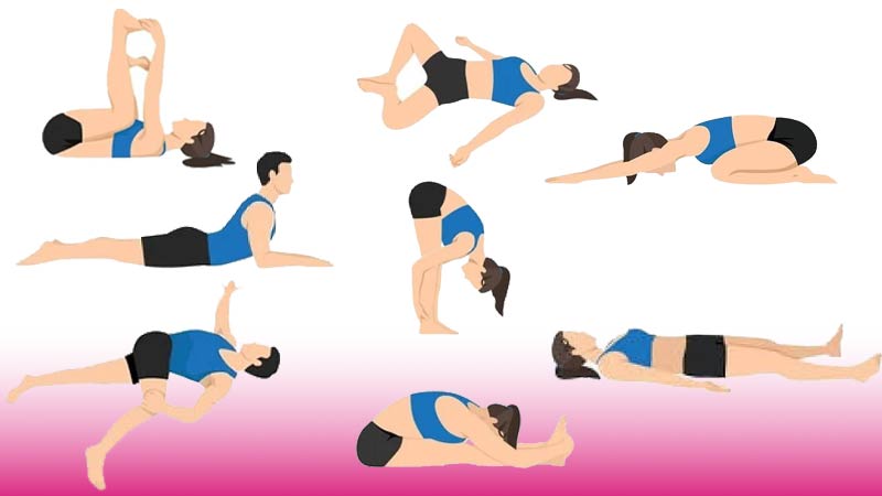 ۸ پوزیشن آرامش بخش یوگا