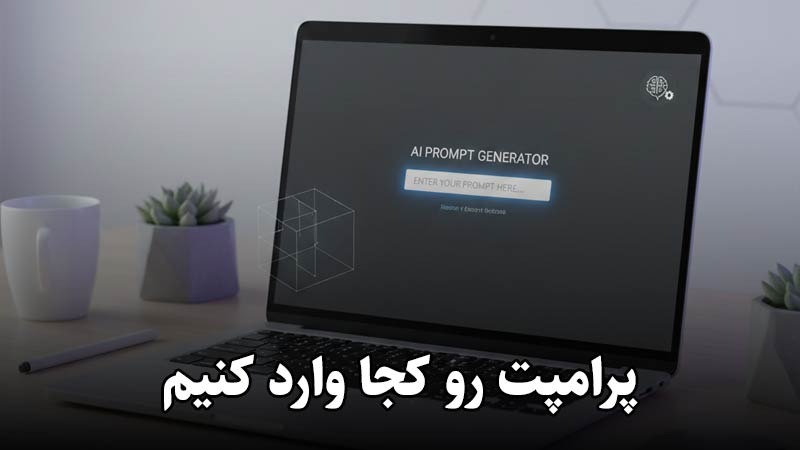 پرامپت رو کجا وارد کنیم