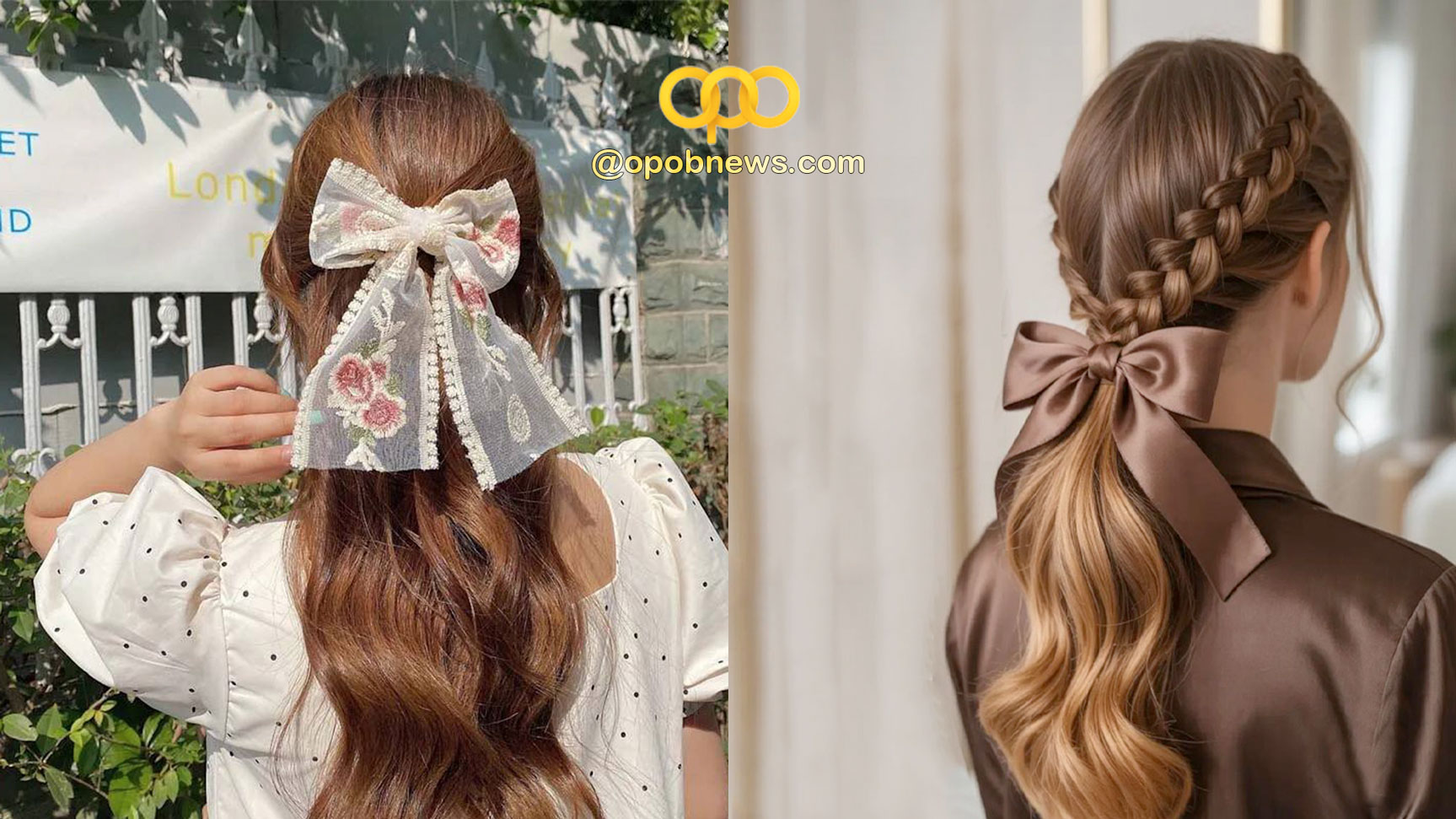 گیره مو فرانسوی پاپیونی