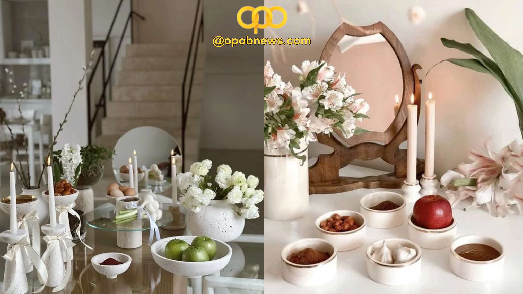 چگونه میز هفت سین را به شکلی خلاقانه و جذاب بچینیم؟