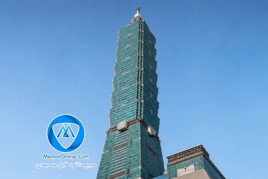 دانلود فایل سه بعدی skp برج بلور تبریز