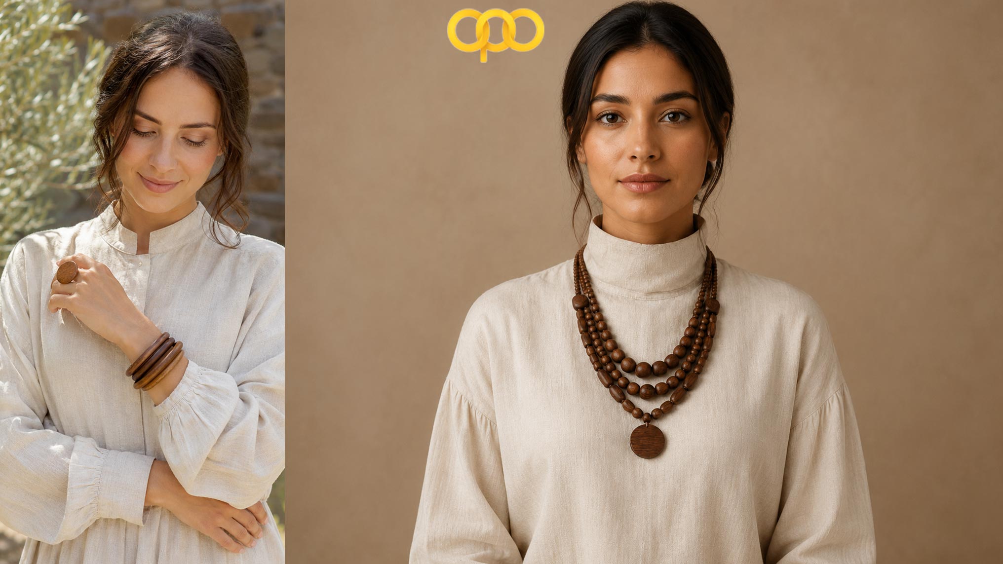 چگونه زیورآلات چوبی را با لباس ست کنیم؟