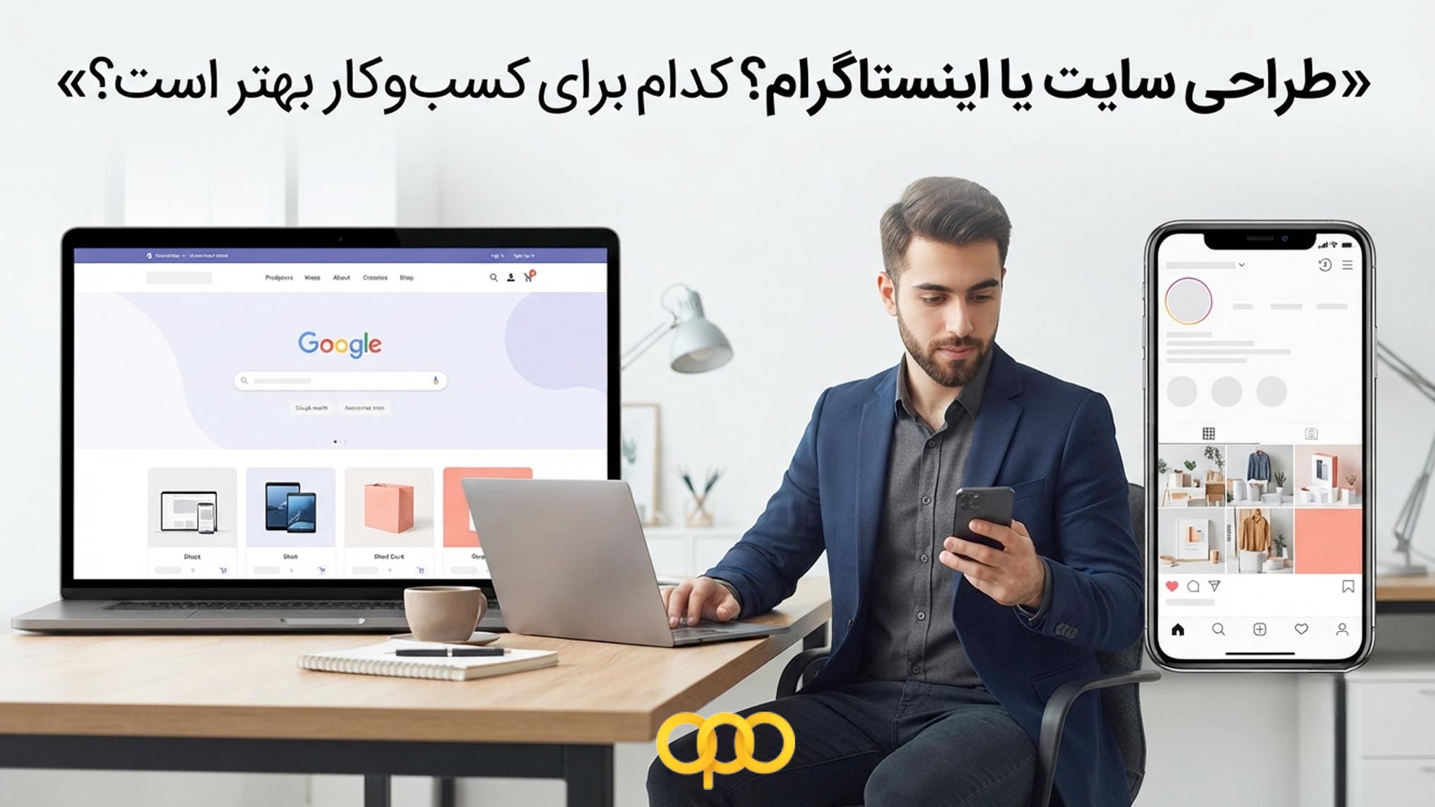 طراحی سایت یا اینستاگرام؟ کدام برای کسب‌وکار بهتر است؟