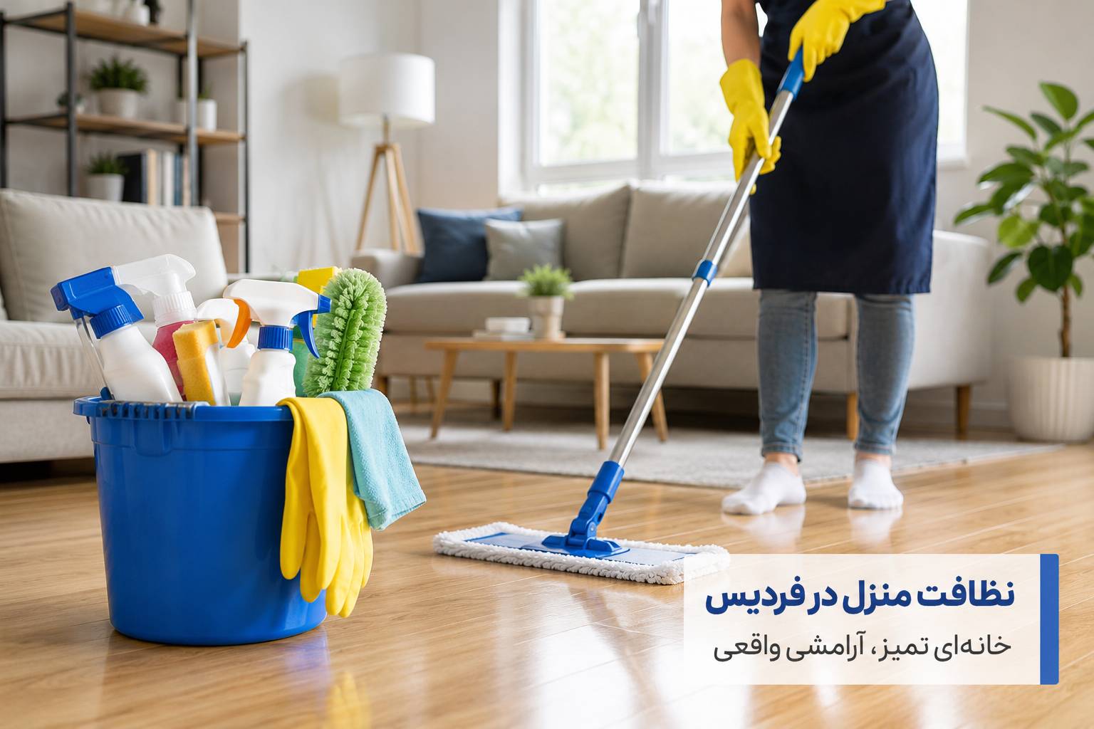 راهنمای انتخاب خدمات نظافت منزل در فردیس:قبل از استخدام این نکات را بخوانید