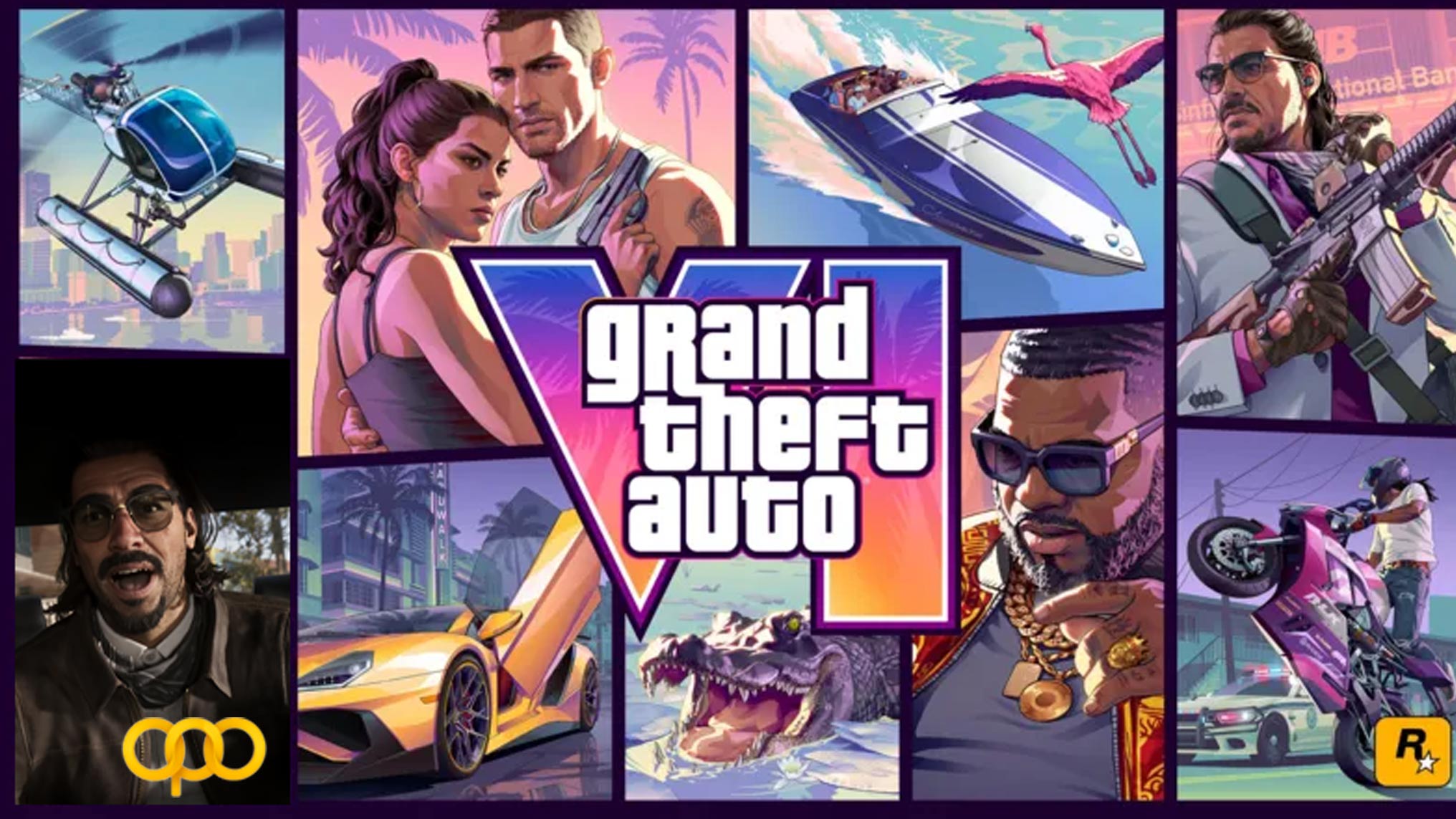 تصاویر رسمی GTA 6، جیسون، لوسیا و دنیای جذاب Vice City