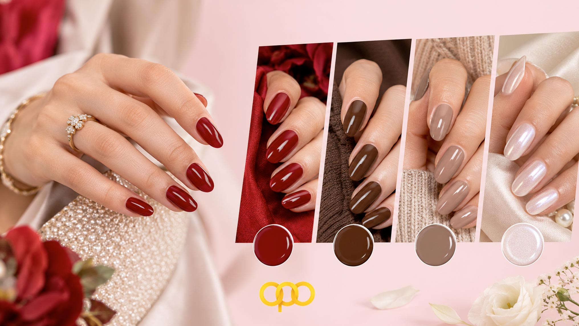 ۲۰ مدل رنگ ناخن برای عروسی و مهمانی