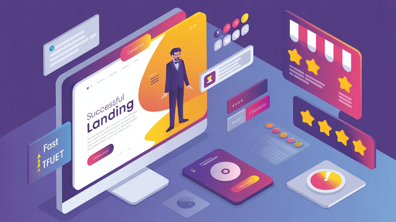طراحی صفحات فرود (Landing Pages) که تبدیل را دو برابر می‌کند
