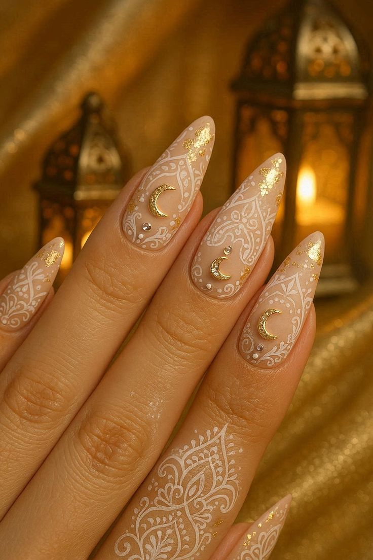 رنگ و طرح ناخن جذاب برای عید ۱۴۰۵ 6