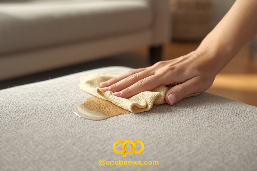 تمیز کردن مبلمان پارچه ای