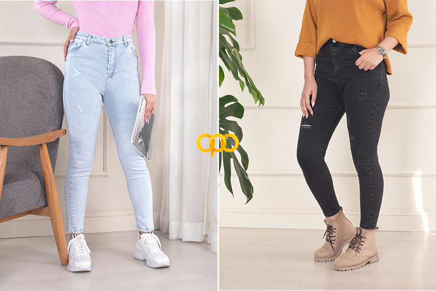 شلوار اسکینی (Skinny Jeans)