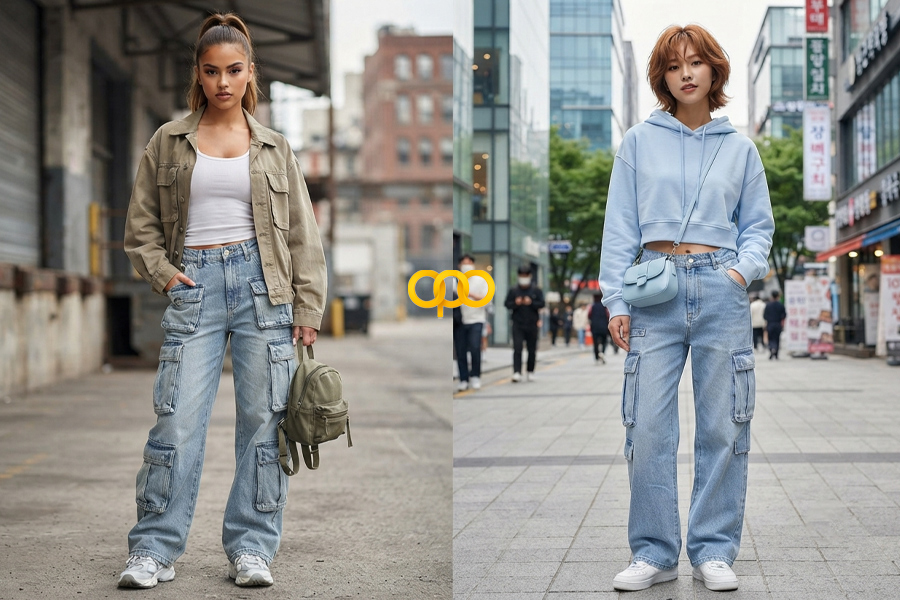 کارگو جین (Cargo Jeans)