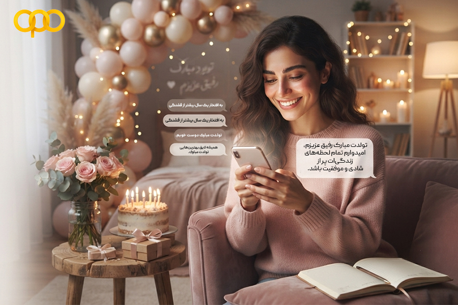 متن تبریک تولد کوتاه و خاص برای دوست