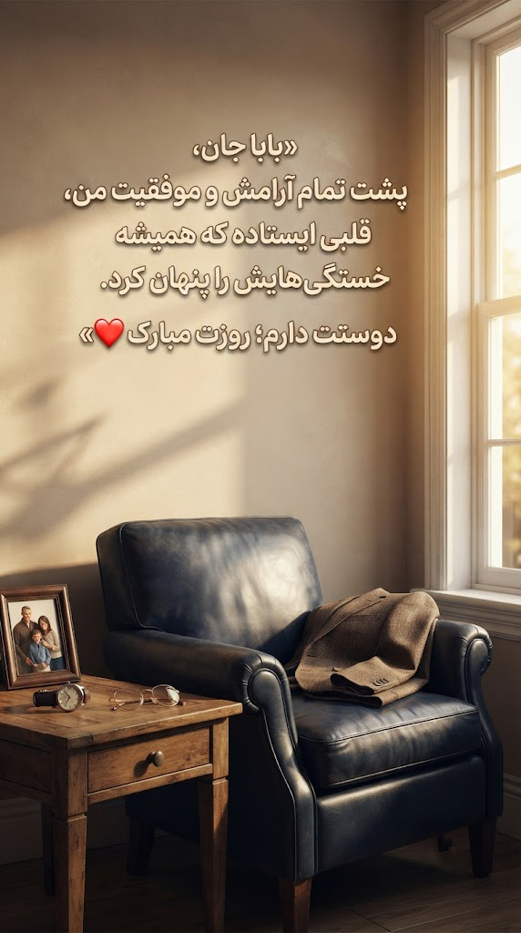 متن روز پدر برای استوری